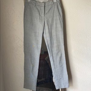 Black and White Dogstooth Patterned Dress Pants